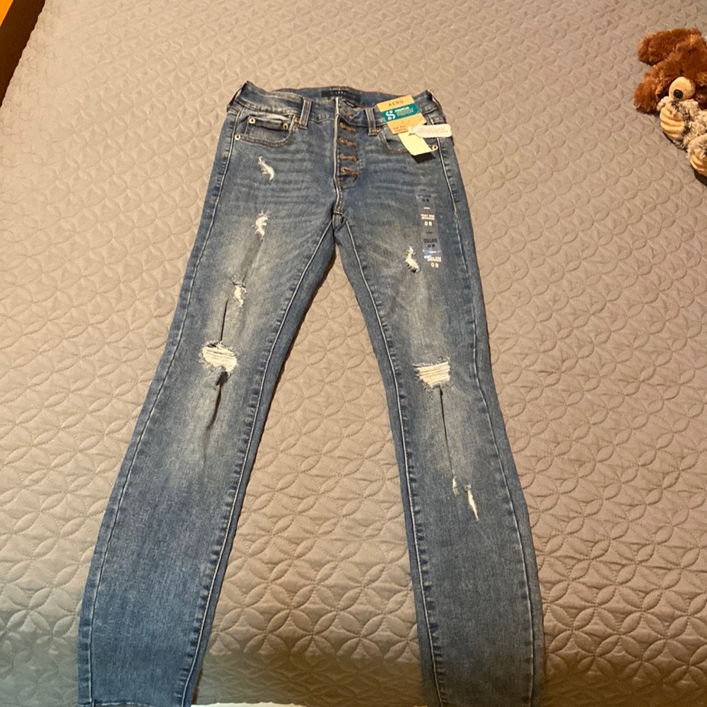 Dark washed Jeans skinny Highrise